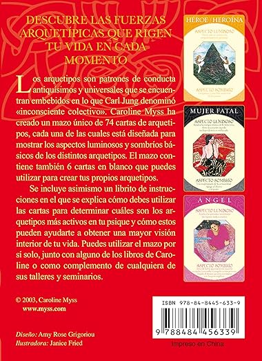 Carta de los arquetipos - Caroline Myss