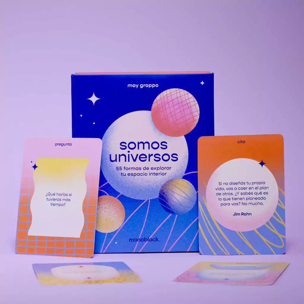 Cartas Somos Universos - May Groppo